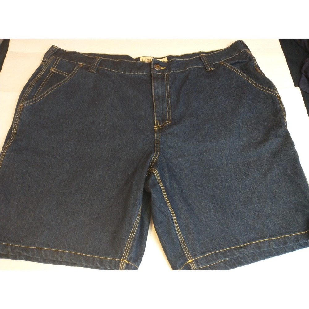 Men's Red Head Brand Carpenter Shorts 44 Blue Denim